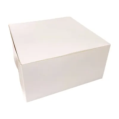 Caja cuadrada blanca para torta – Plásticos La 29 Pereira