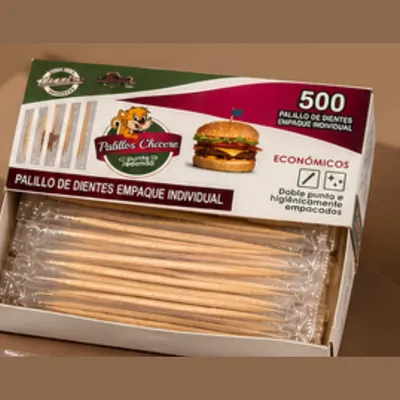 Palillos empaque individual Doble punta – Plásticos La 29 Pereira