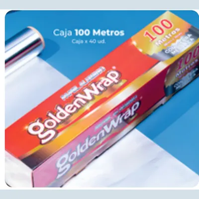 Papel aluminio caja 100 m 100 m × 30 cm – Plásticos La 29 Pereira