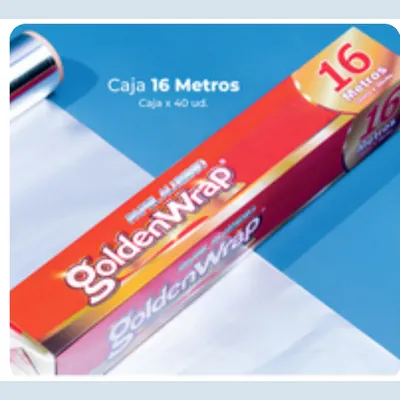 Papel aluminio caja 16 m 16 m × 30 cm – Plásticos La 29 Pereira