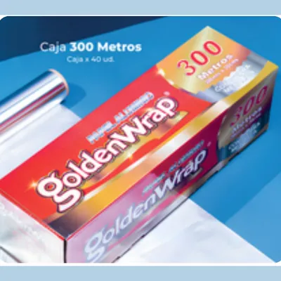Papel aluminio caja 300 m 300 m × 30 cm – Plásticos La 29 Pereira