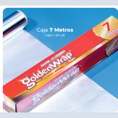 Papel aluminio caja 7 m 7 m × 30 cm – Plásticos La 29 Pereira