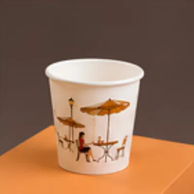 Vaso de cartón 4 oz 4 oz (118 ml) blanco y color – Plásticos La 29 Pereira