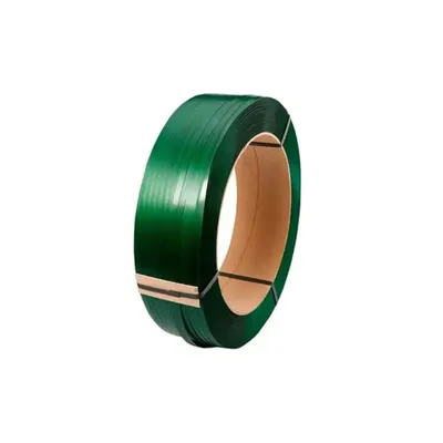 Zuncho PET verde Calibre 7 · 2.100 m / 19 kg – Plásticos La 29 Pereira